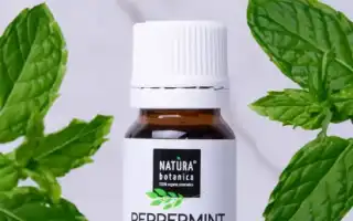 Эфирное масло мяты