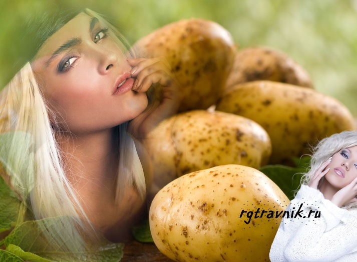 Маски из картофеля в домашних условиях